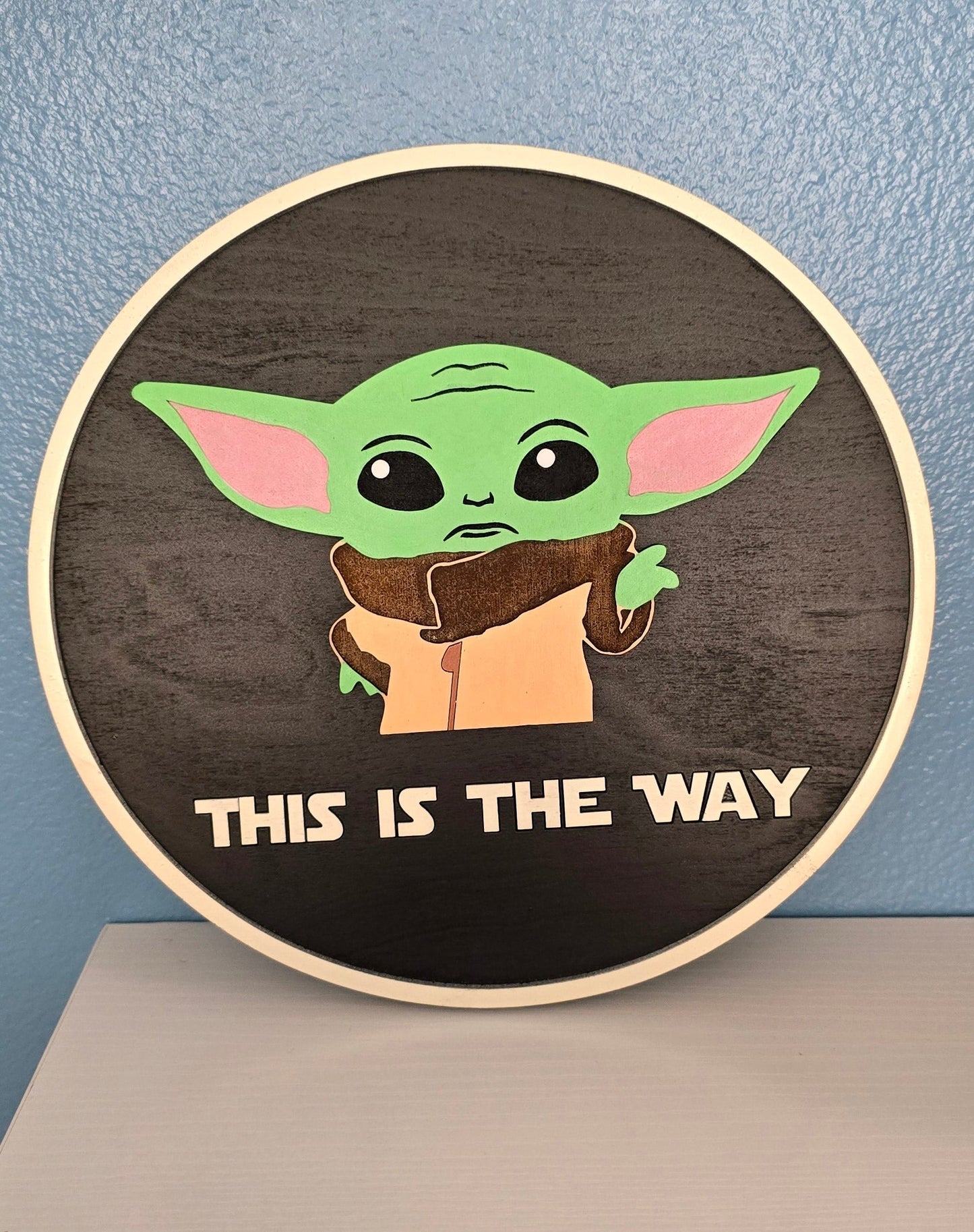 "The Child" Wall Decor | Wooden Art