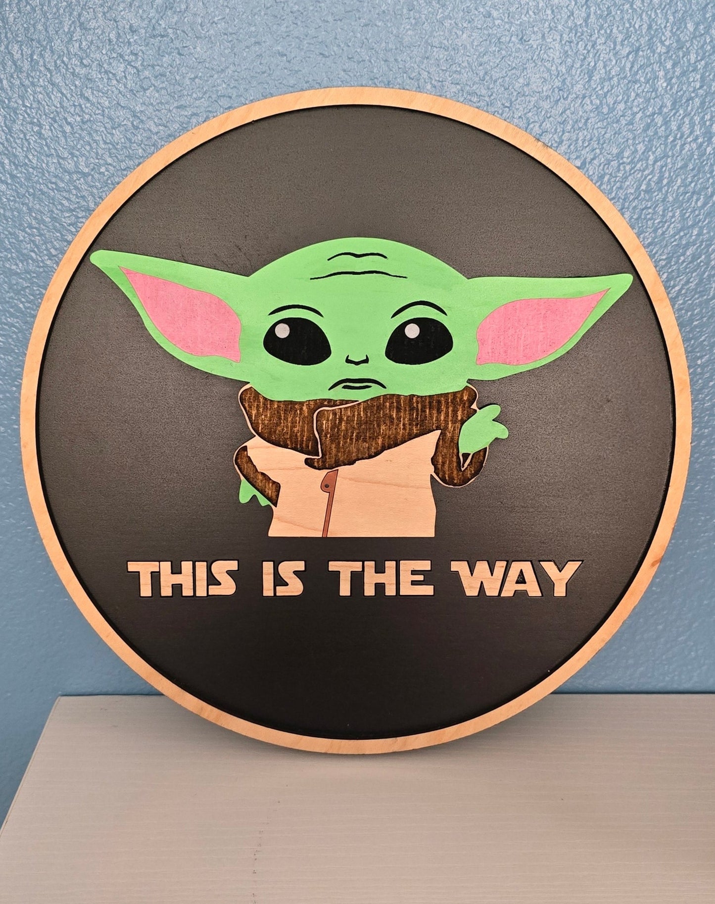 "The Child" Wall Decor | Wooden Art