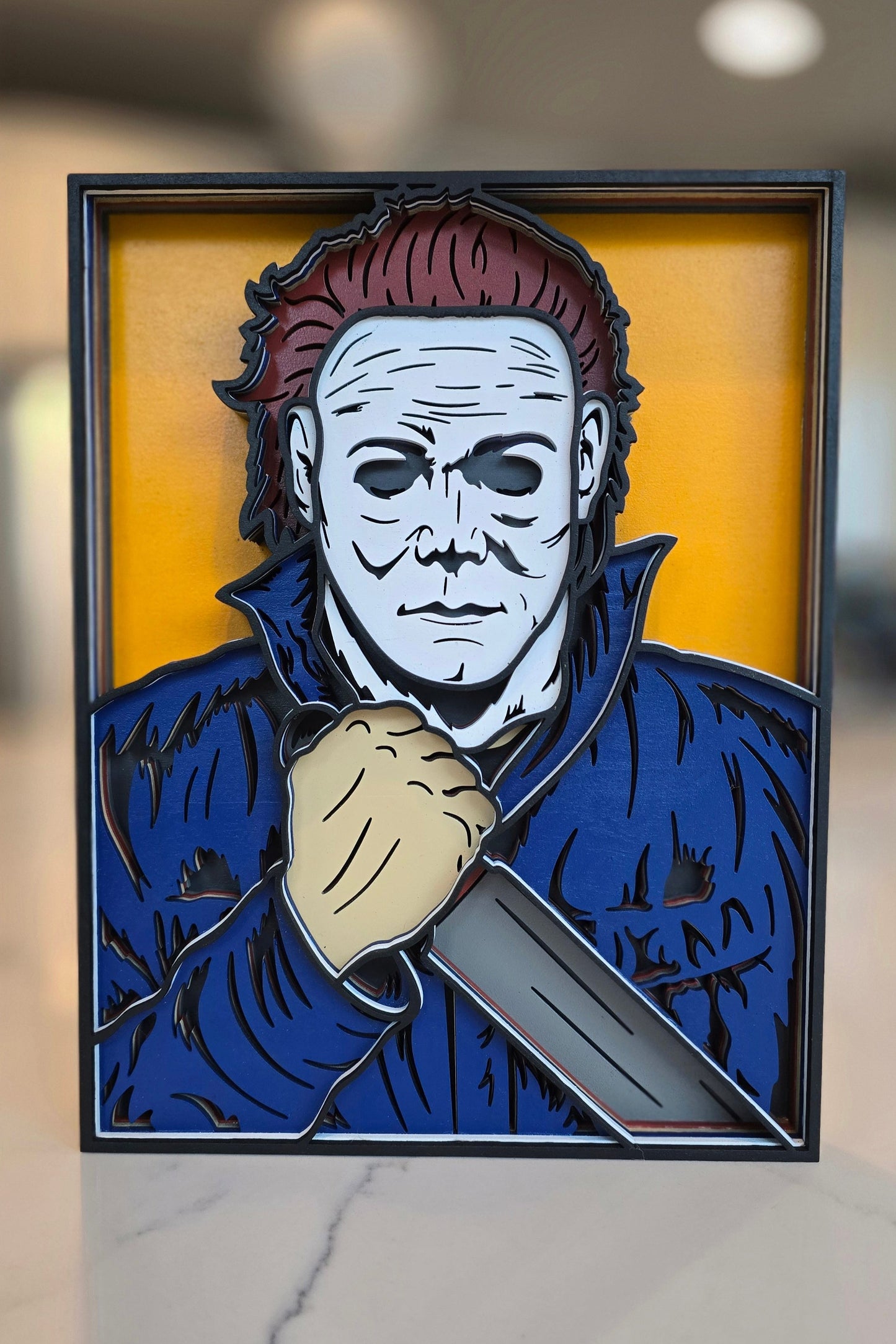 Michael Myers | Wooden Art | Wall Decor