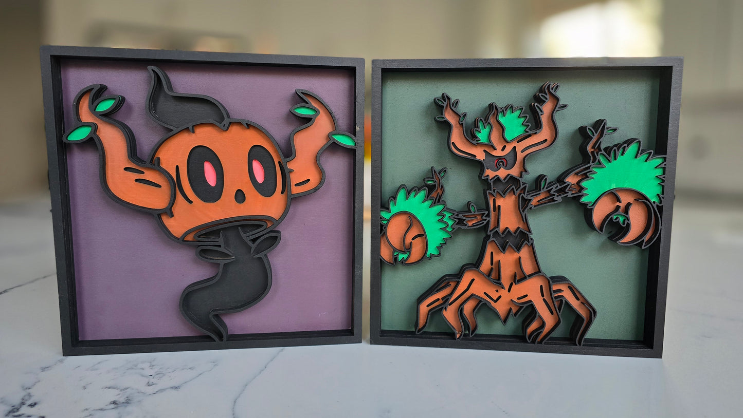 Trevenant (Pokemon) | Wood Art | Wall Decor