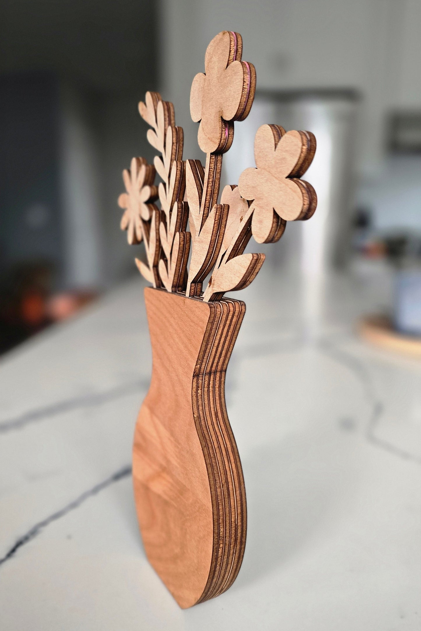 Wildflower Bouquet | Wooden Art