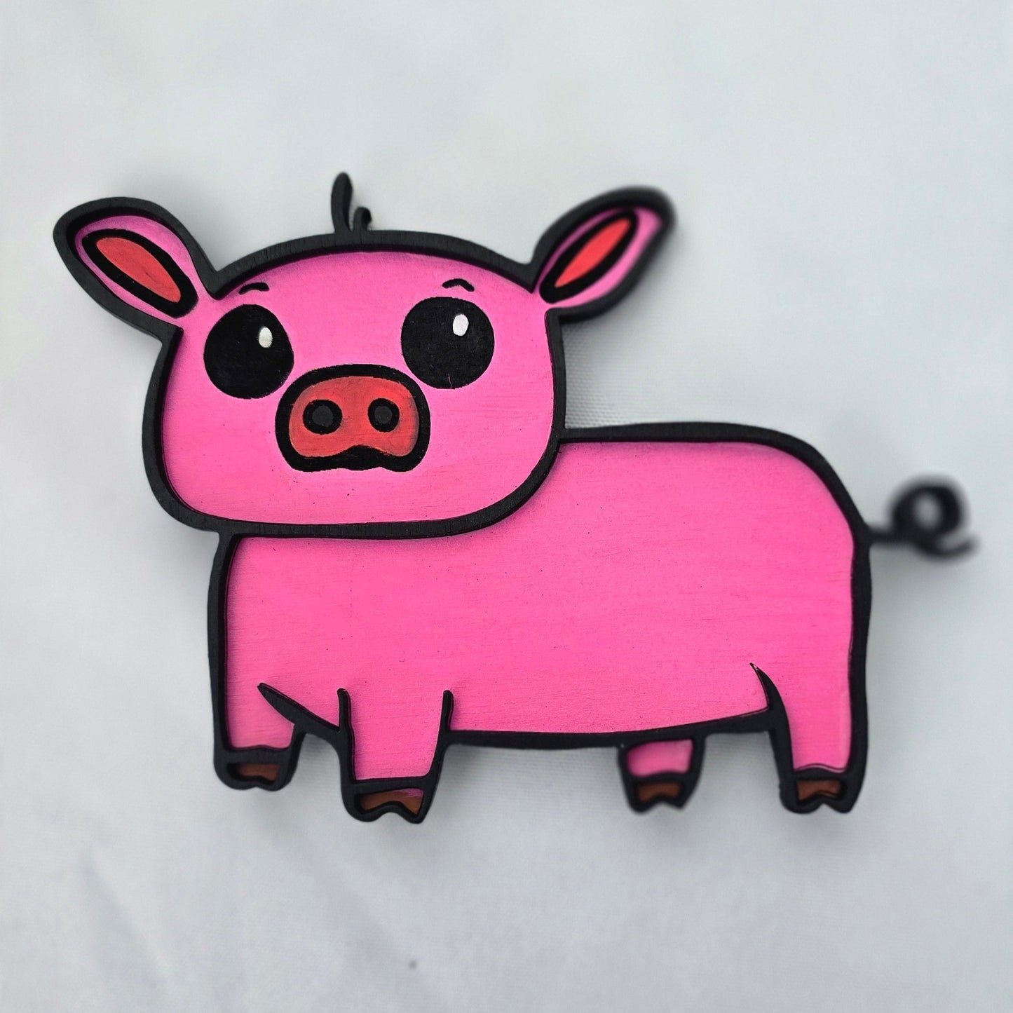 Pig | Wood Art | Wall Decor