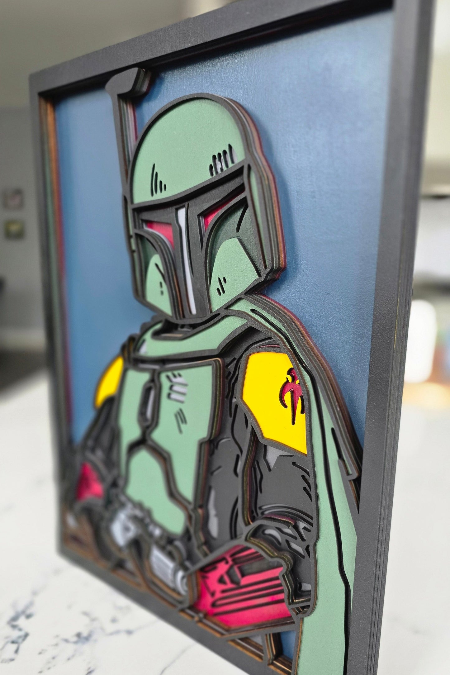 Boba Fett | Wooden Art