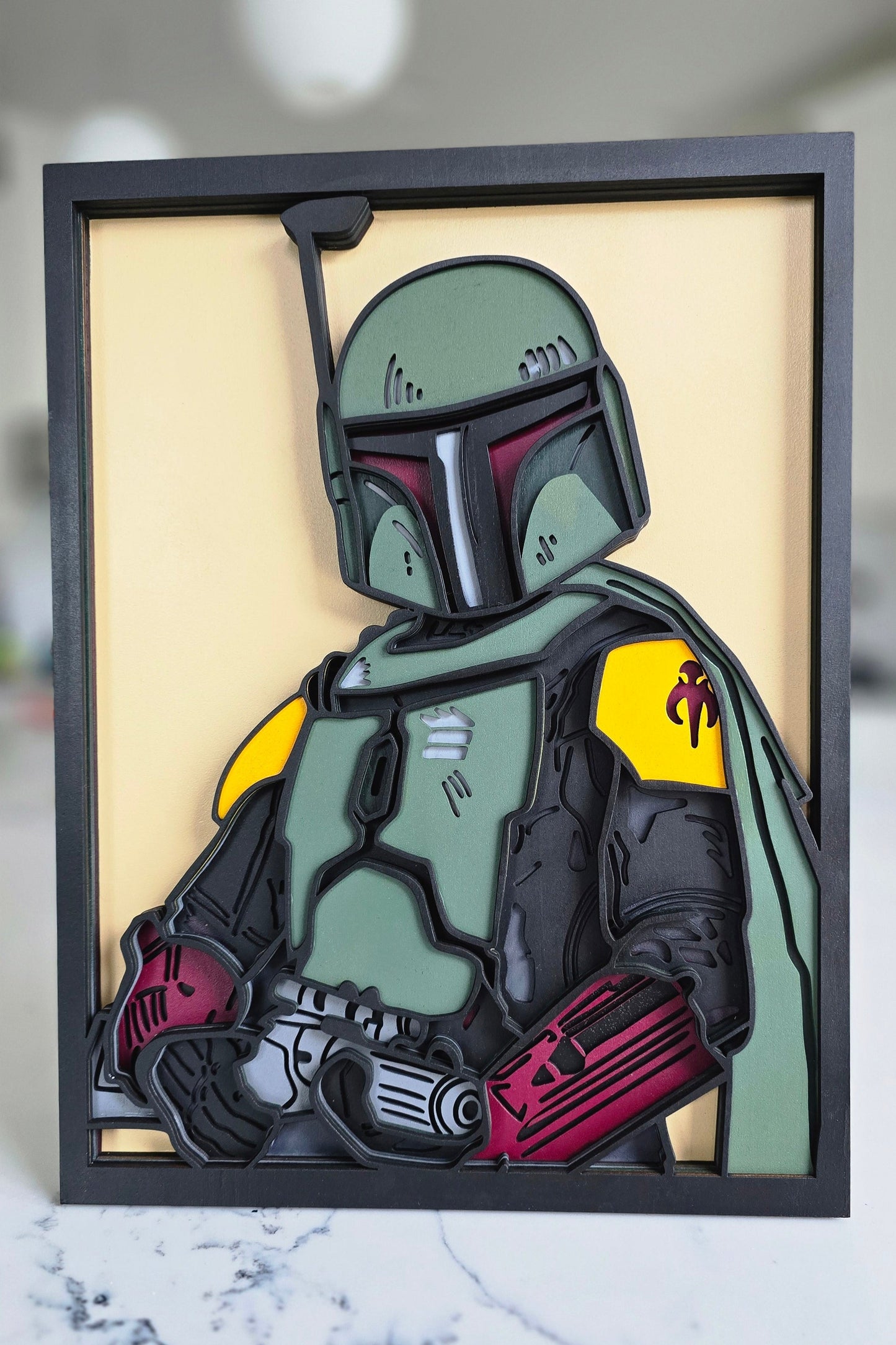 Boba Fett | Wooden Art