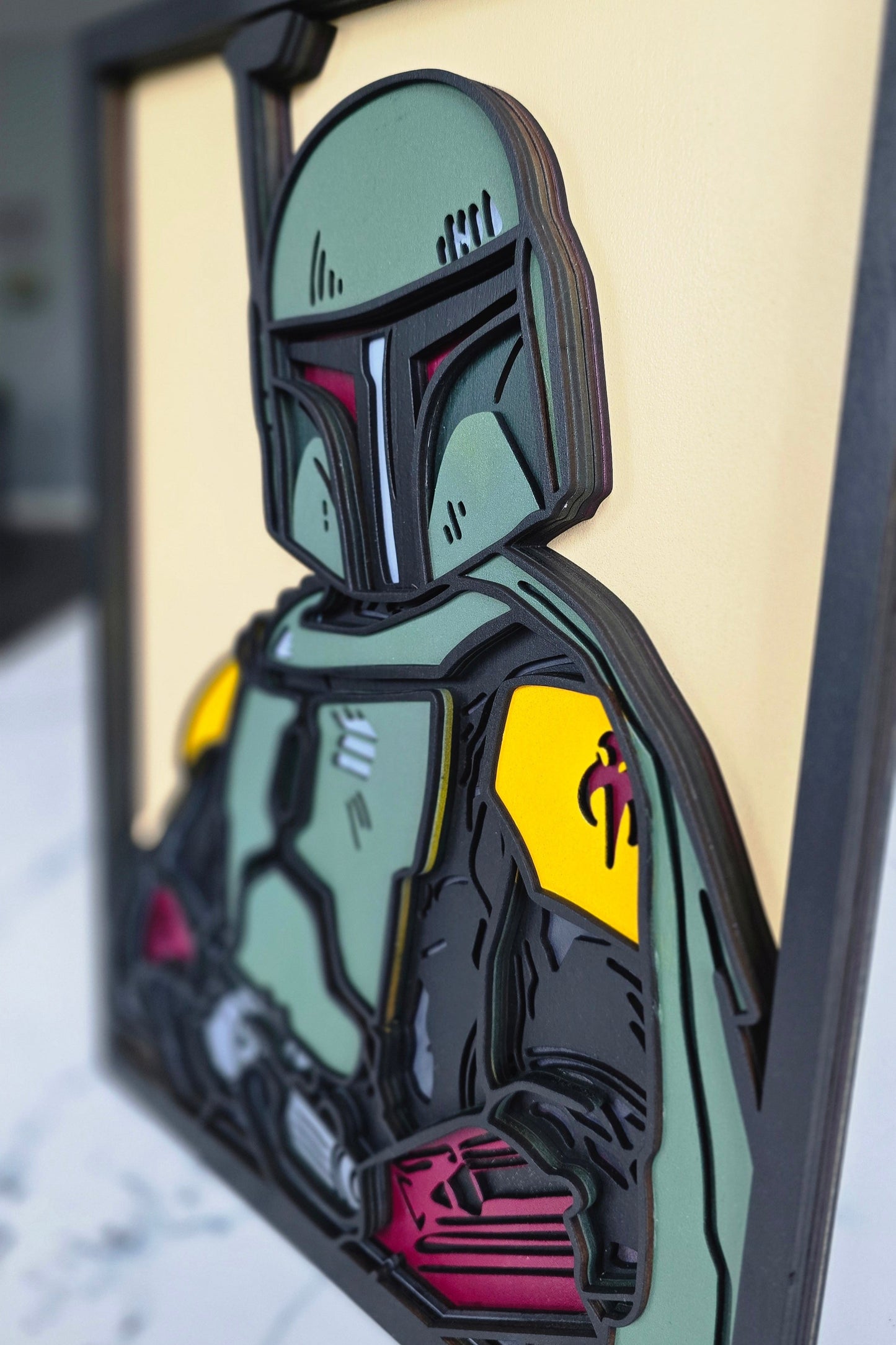 Boba Fett | Wooden Art