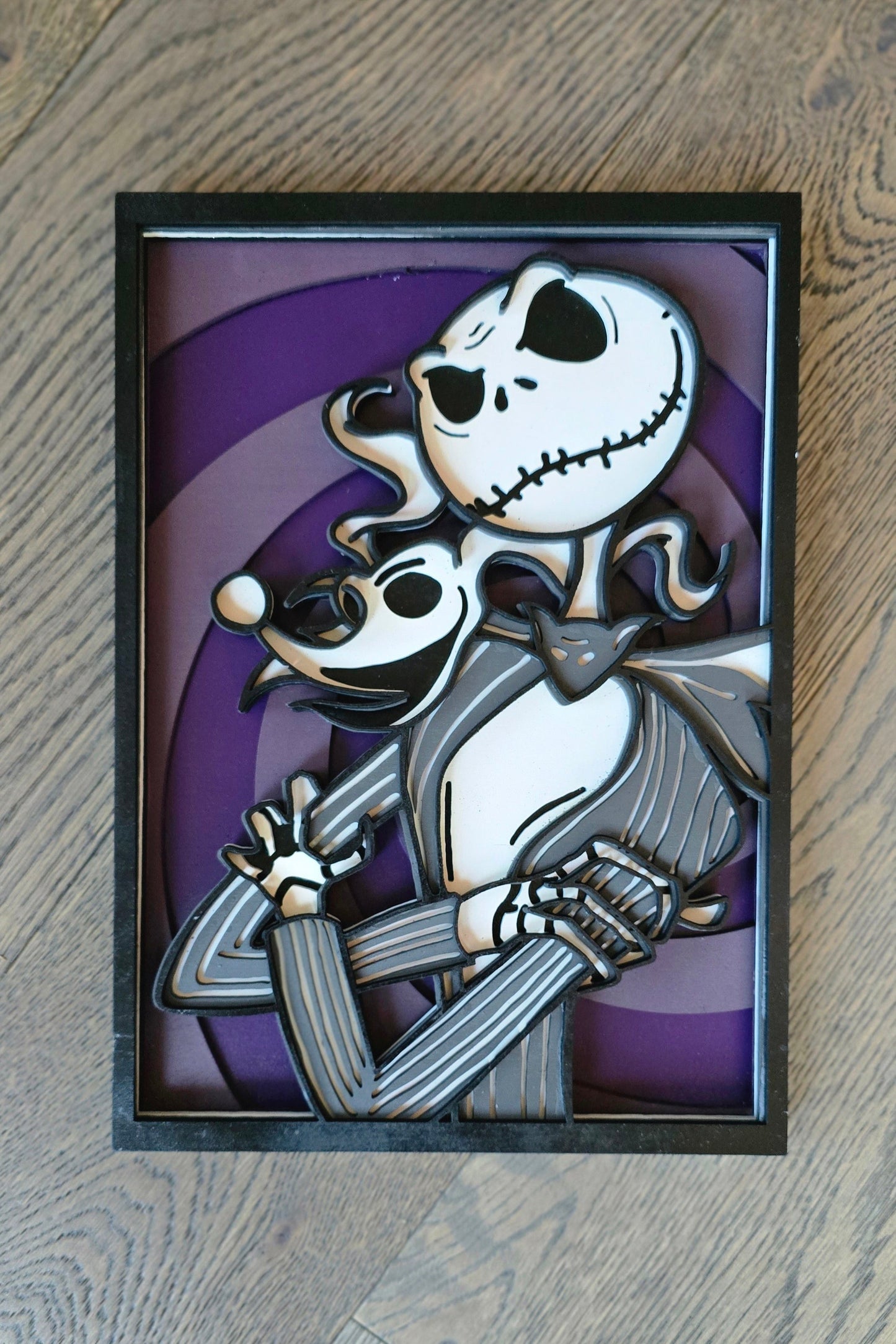 Nightmare Before Christmas | Wood Art | Wall Decor