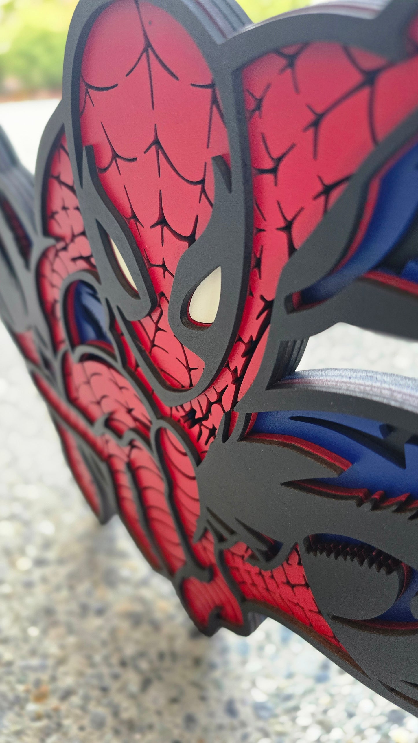Spidey | Layered Wood Art