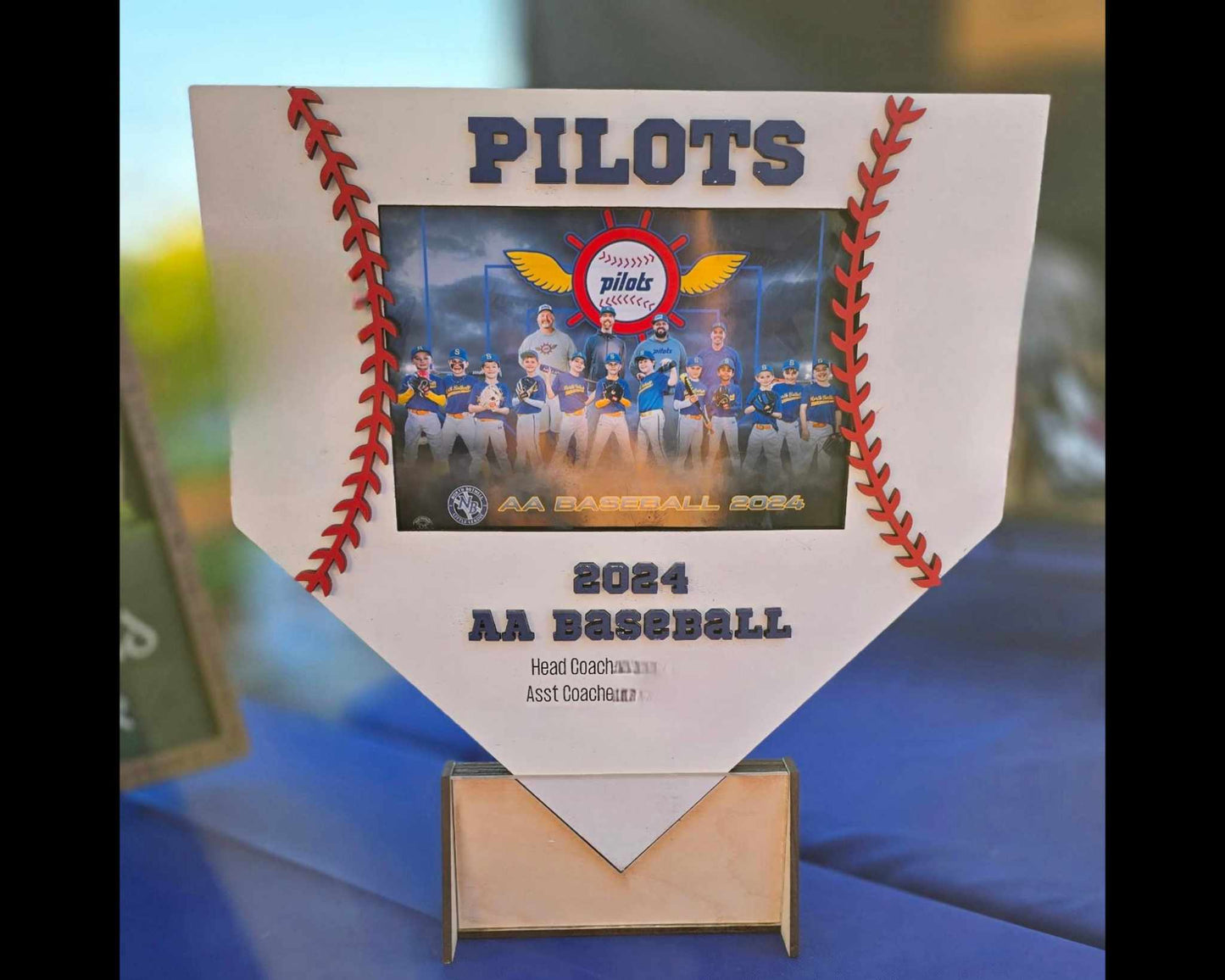 Baseball Team Picture Frame