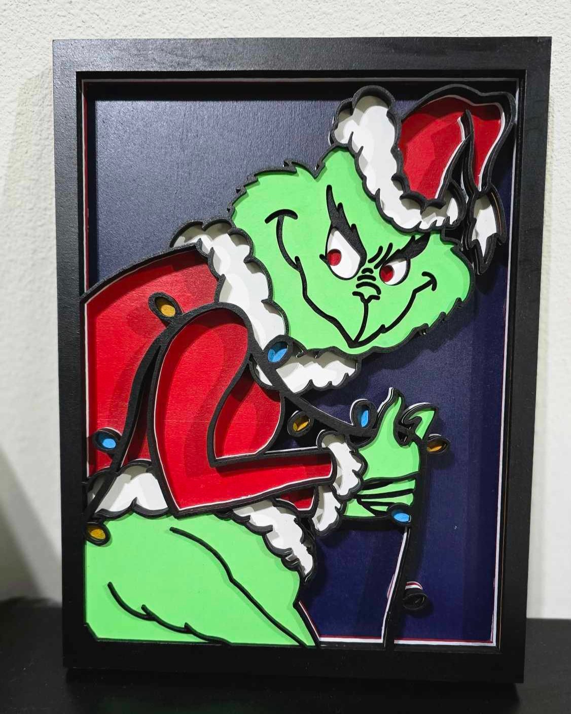 Mean One | Wooden Art