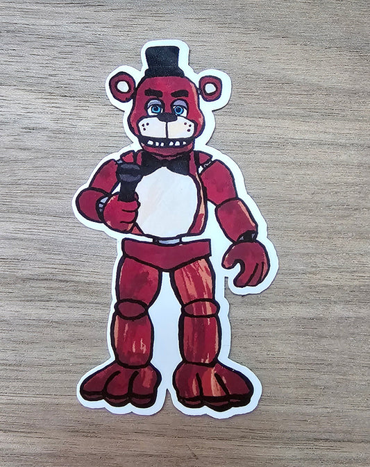 Freddy Fazbear (FNAF) | Vinyl Sticker