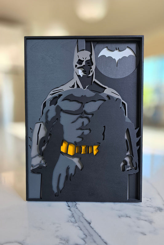 Masked Vigilante | Wooden Art | Wall Decor