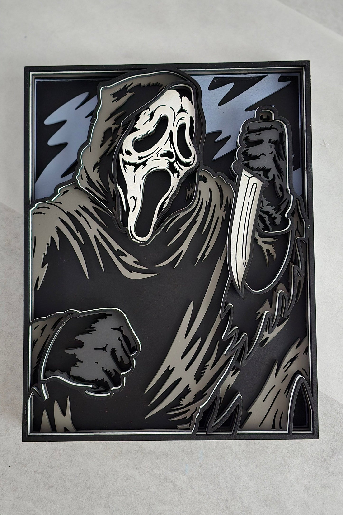 Ghostface / Scream | Wooden Art | Wall Decor