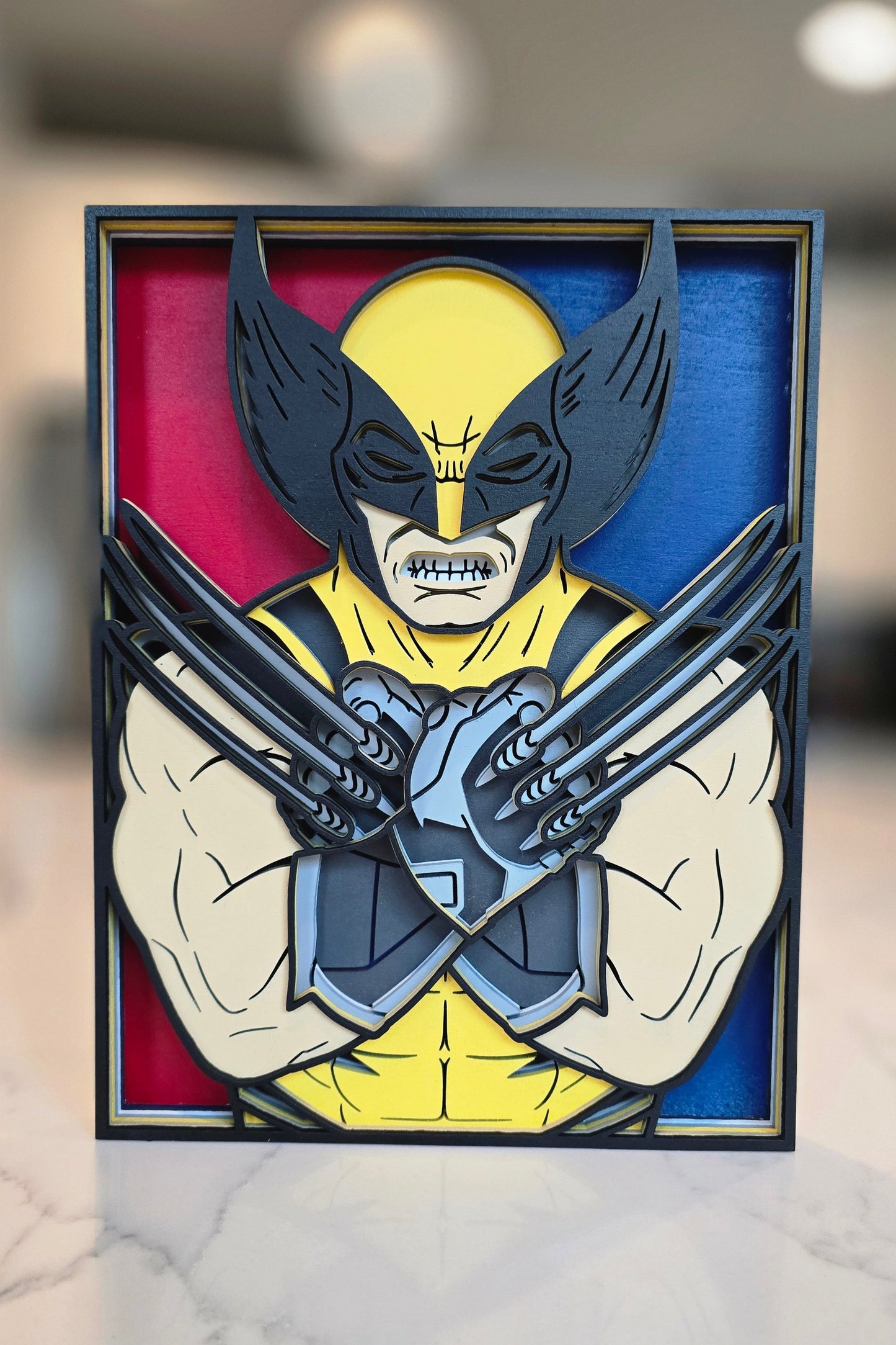 Wolverine | Wooden Art | Wall Decor