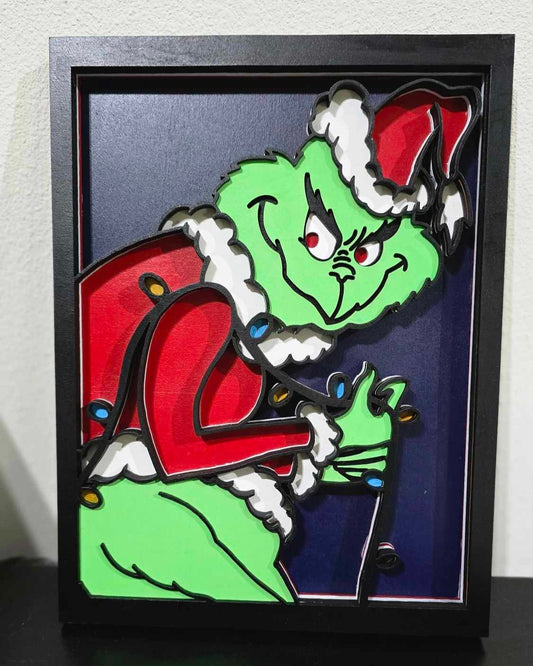 Mean One | Wooden Art
